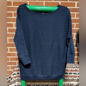 Jones New York Navy Blue Women's Sweater Size Medium